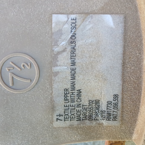 Womens Mossimo Supply Cognac Gladiator Strap Brown Sandals Sz 7.5 EUC - Picture 7 of 10